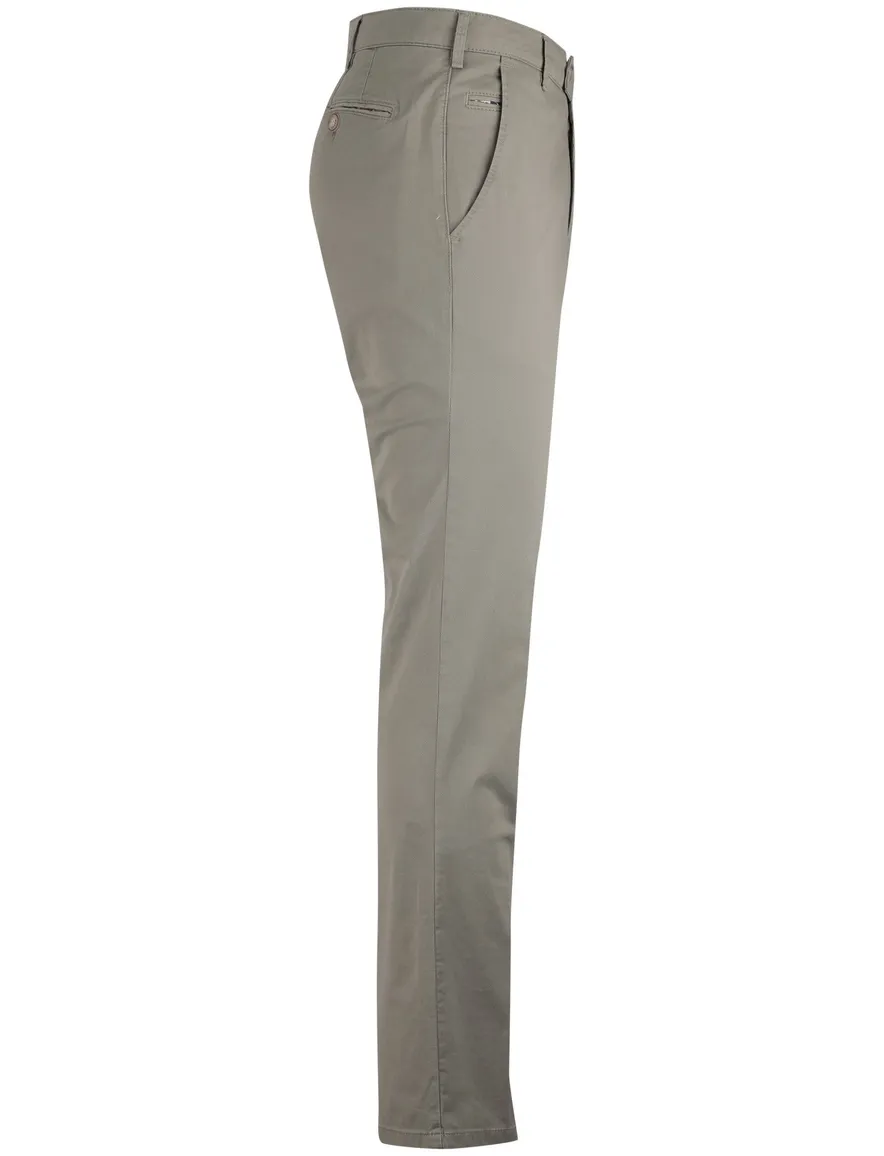 Groene pantalon flatfront Meyer Bonn normale fit