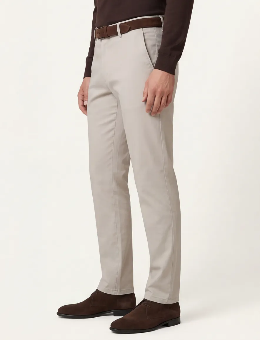 Meyer pantalon chino beige Bonn