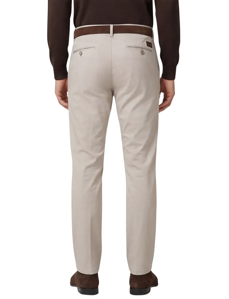 Meyer pantalon chino beige Bonn