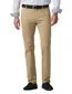 Pantalon flat front Meyer Bonn Camel katoen