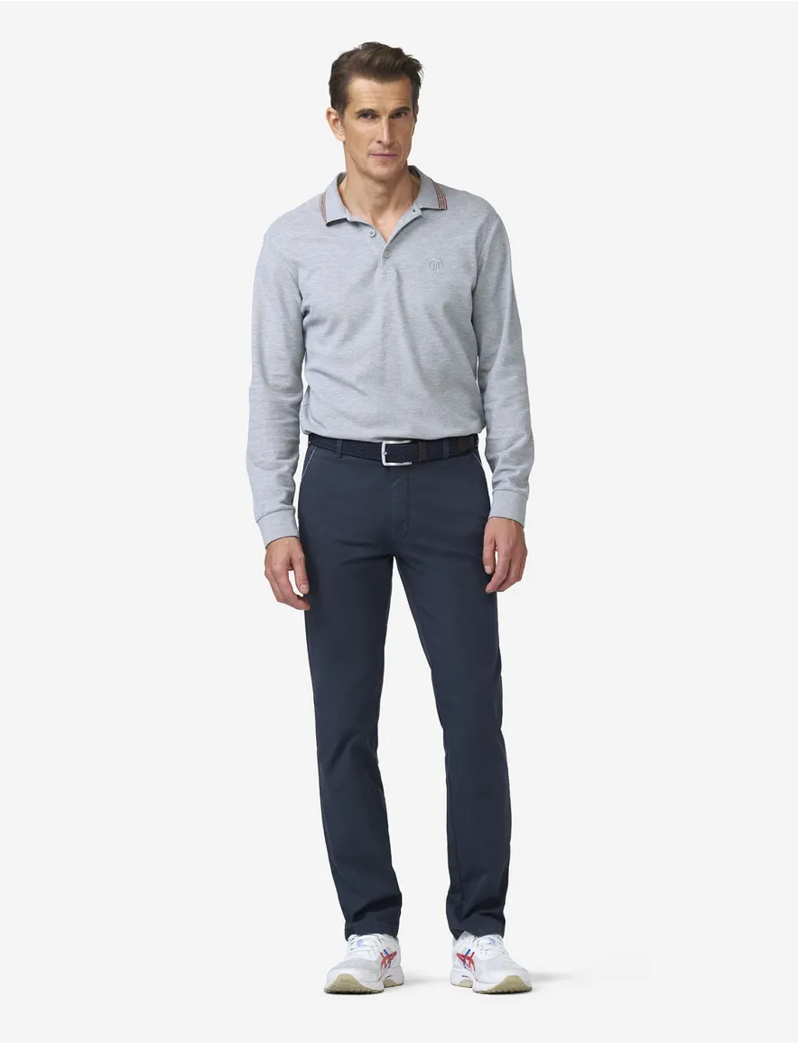 Meyer Pantalon chino donkerblauw