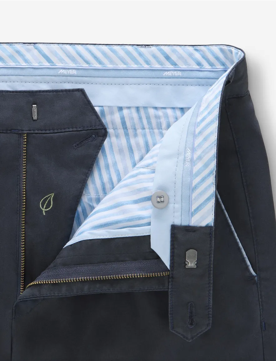 Meyer Pantalon chino donkerblauw