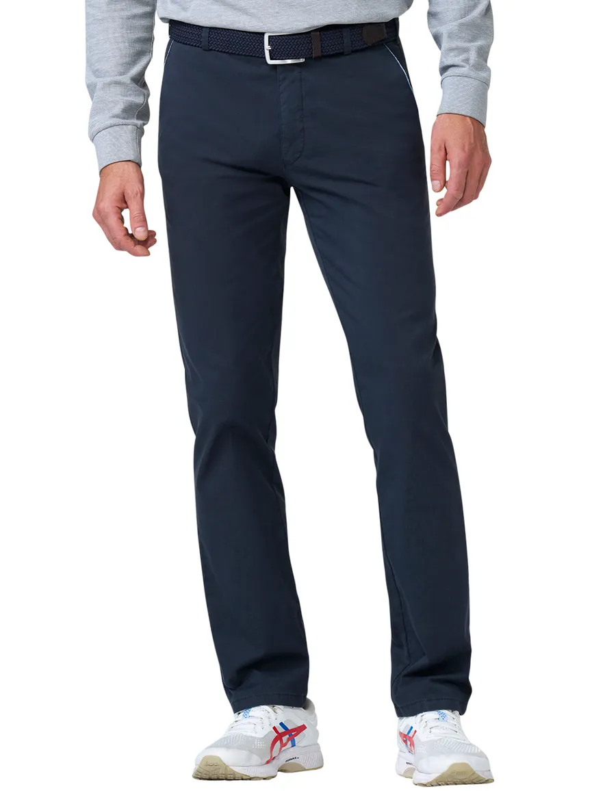 Meyer Pantalon chino donkerblauw