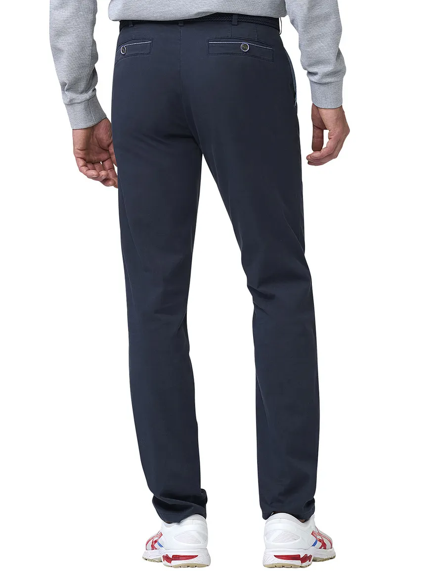 Meyer Pantalon chino donkerblauw