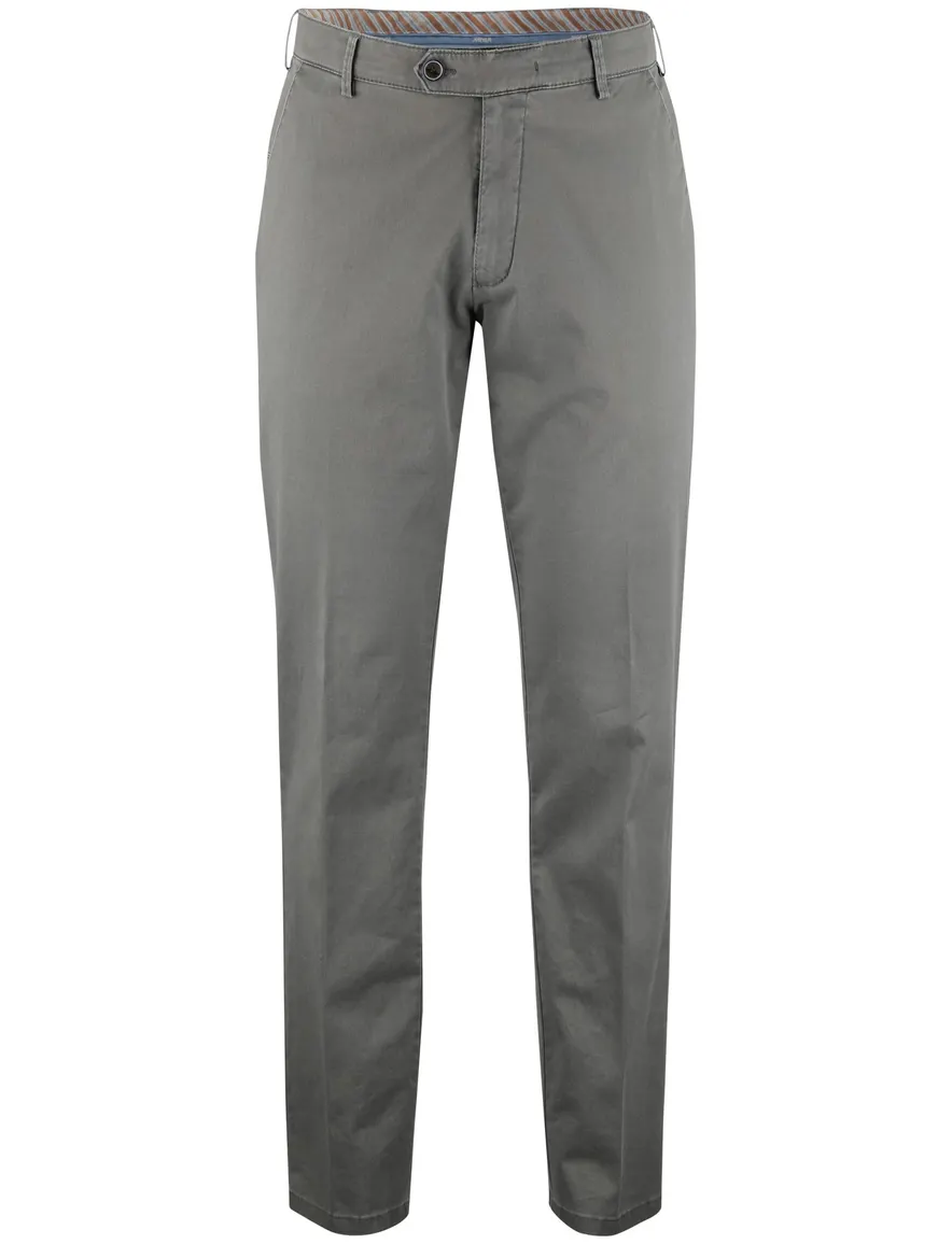 Meyer Pantalon chino groen