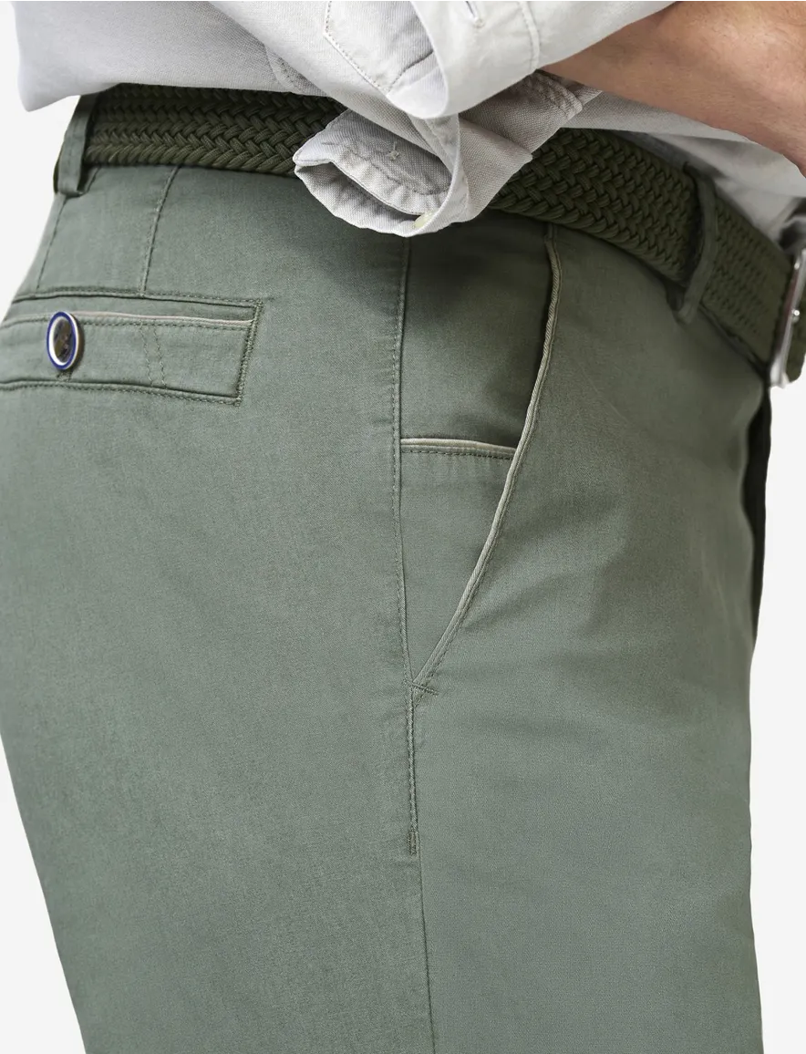 Meyer Pantalon chino groen