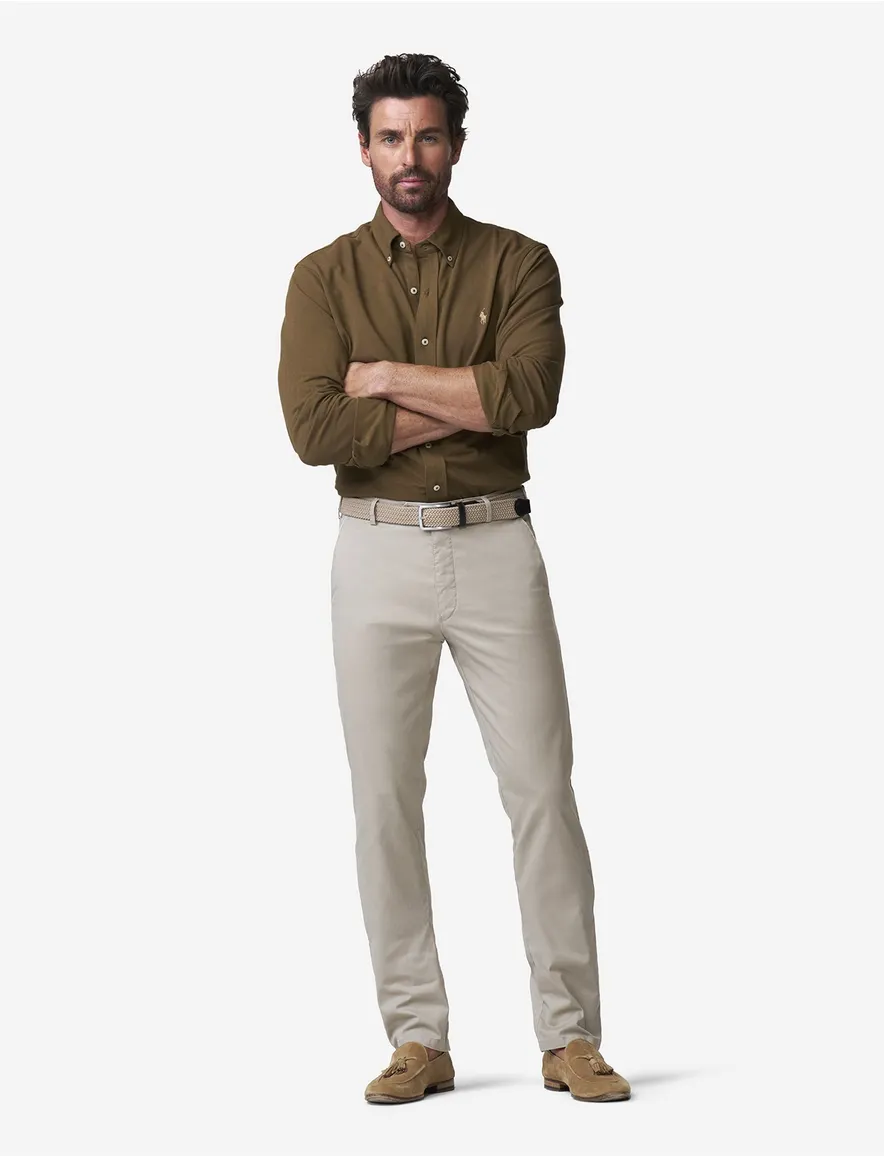 Meyer Pantalon chino beige