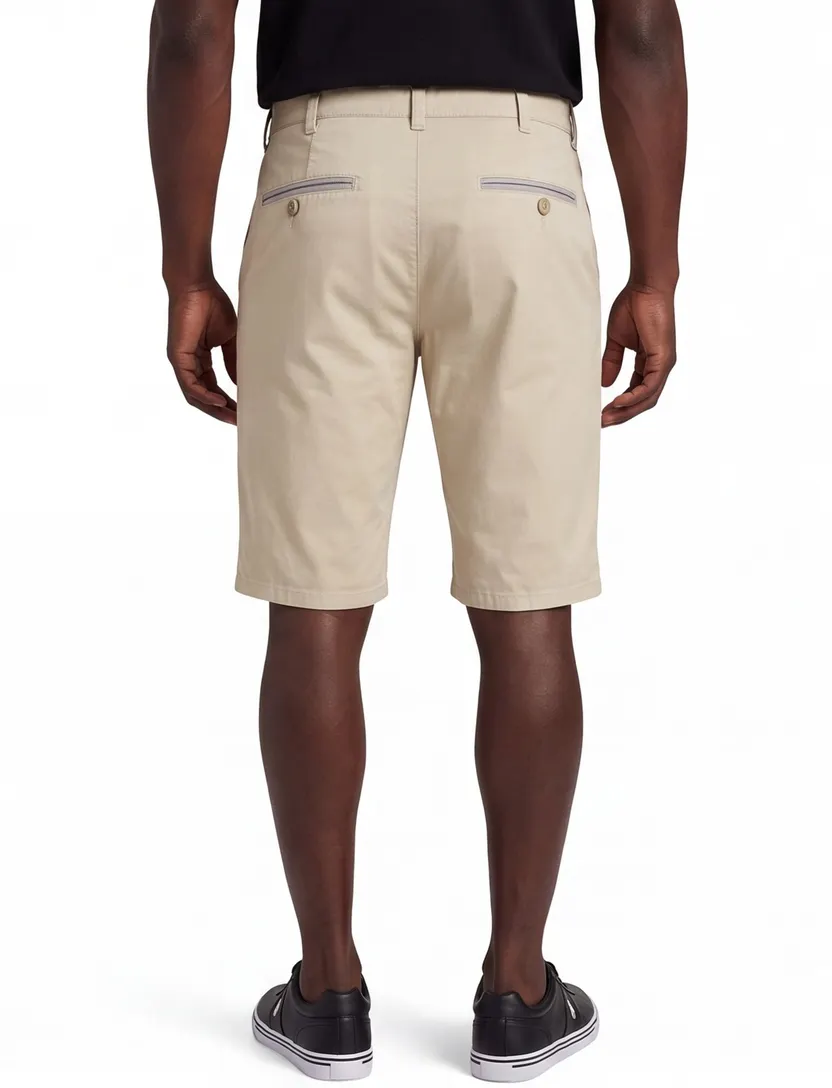Bermuda beige Meyer B-Palma katoen