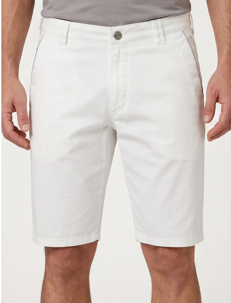 Meyer B-palma korte broek wit