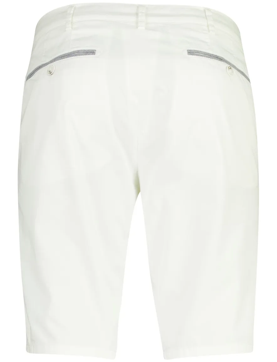 Wit korte broek Meyer B-Palma katoen