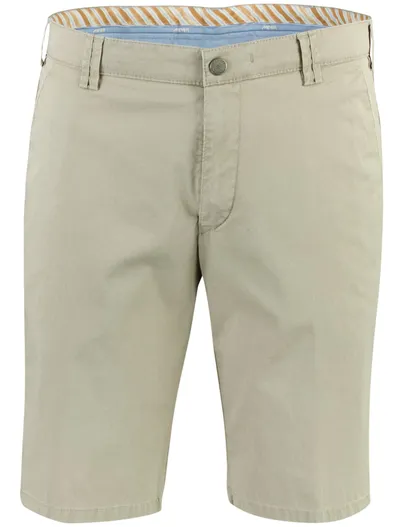 Meyer Shorts Meyer khaki katoen 5-pocket