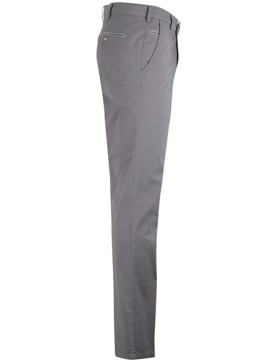 Grijze pantalon Meyer normale fit Bonn