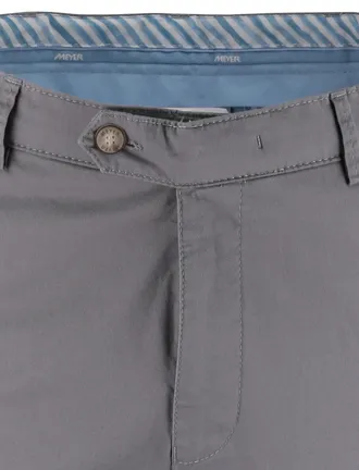 Grijze pantalon Meyer normale fit Bonn