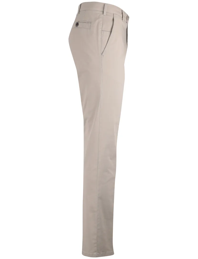 Pantalon flatfront model Meyer normale fit beige