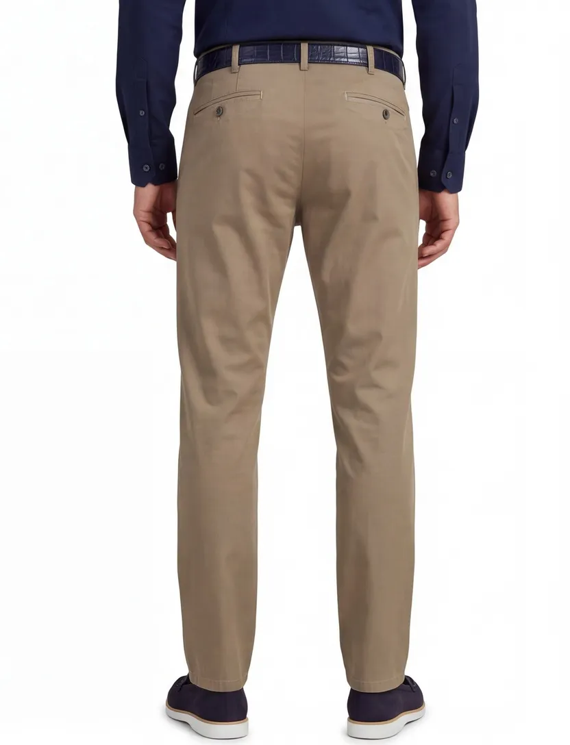 pantalon Meyer Chicago pantalon bruin flatfront model