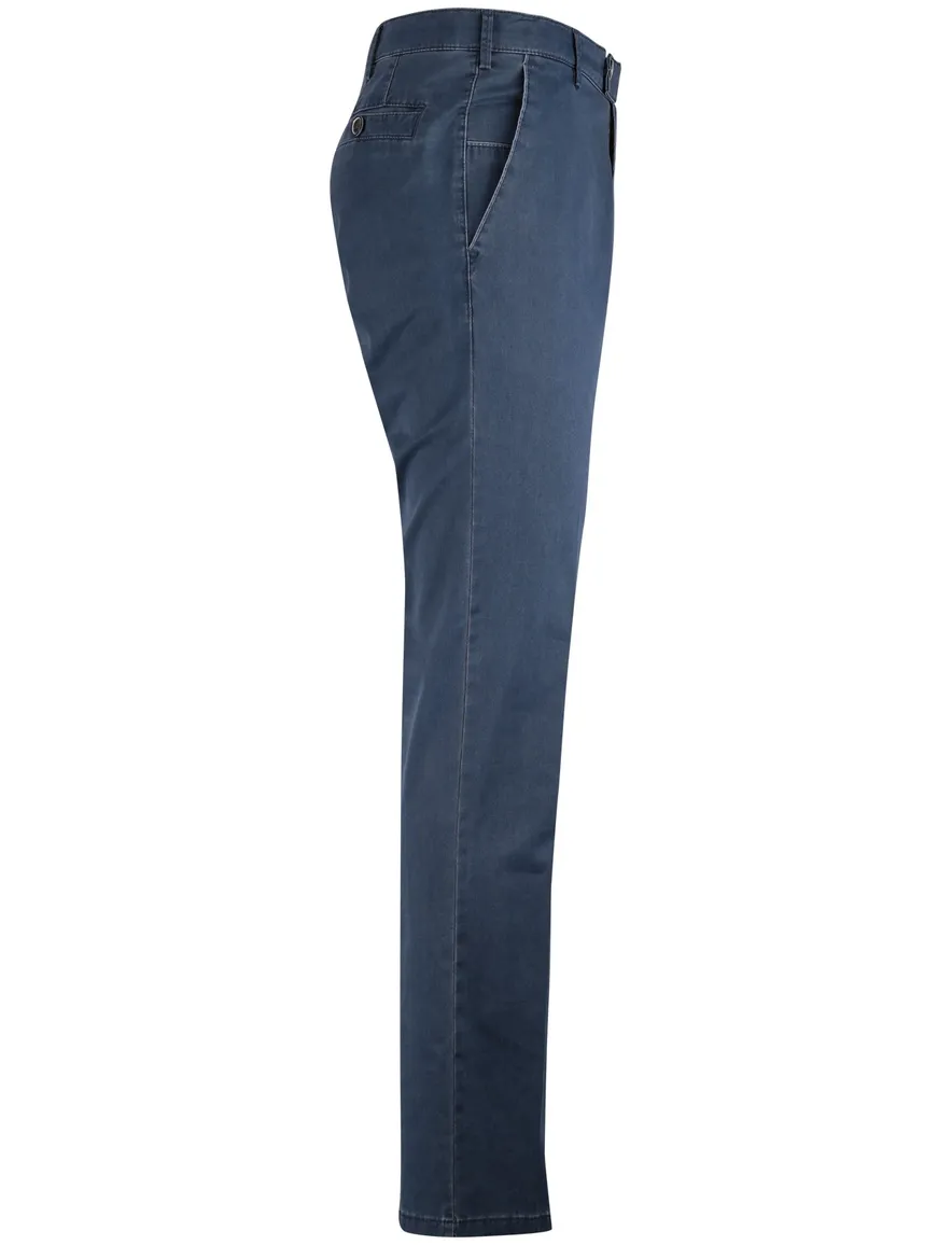 Blauwe pantalon Meyer New York normale fit