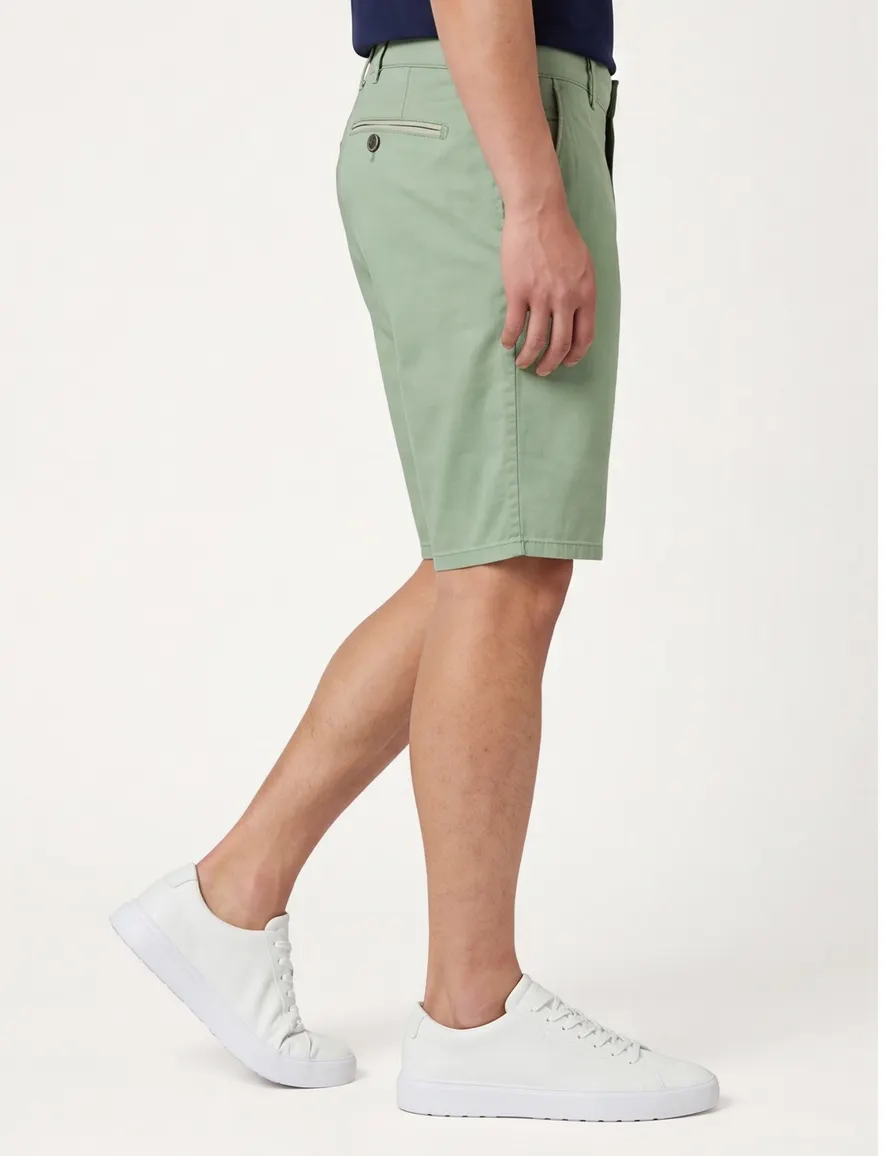 Groen korte broek Meyer B-Palma katoen