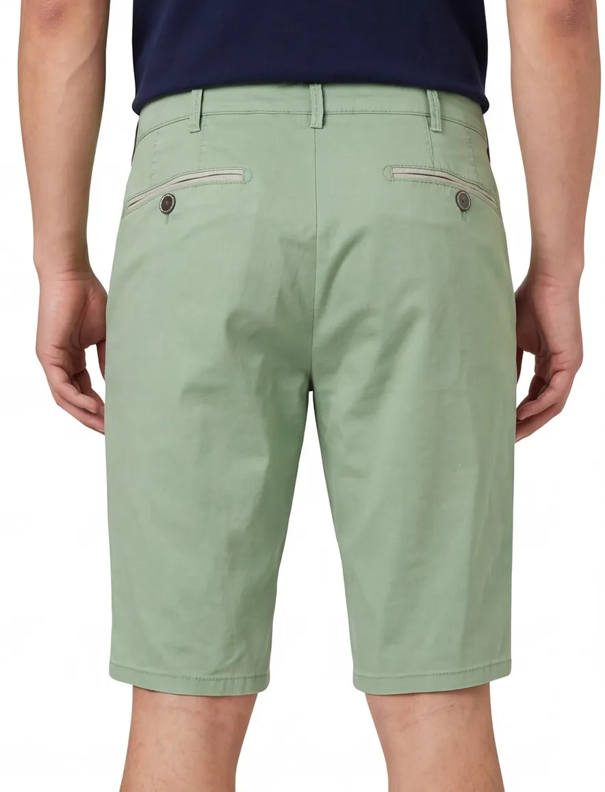 Groen korte broek Meyer B-Palma katoen