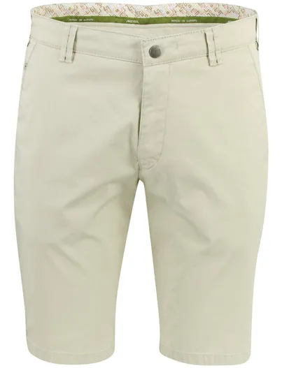 Meyer Creme korte broek Meyer B-Palma katoen