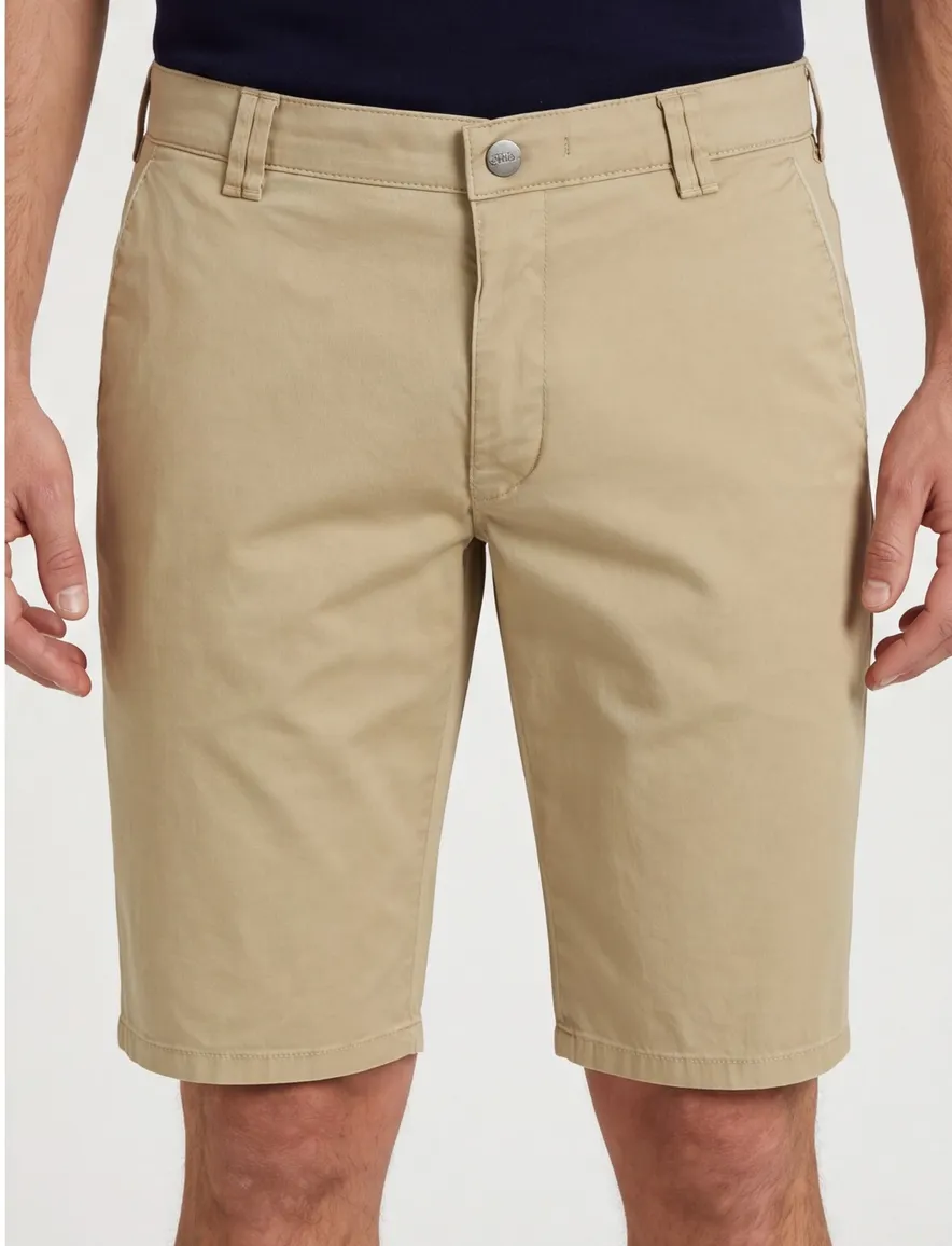Meyer B-Palma khaki bermuda