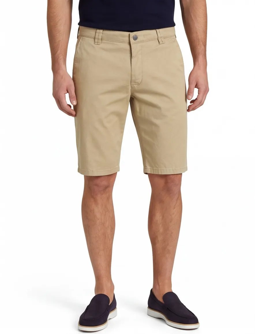 Meyer B-Palma khaki bermuda