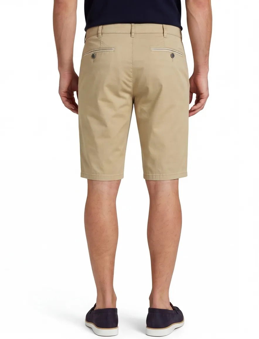 Meyer B-Palma khaki bermuda