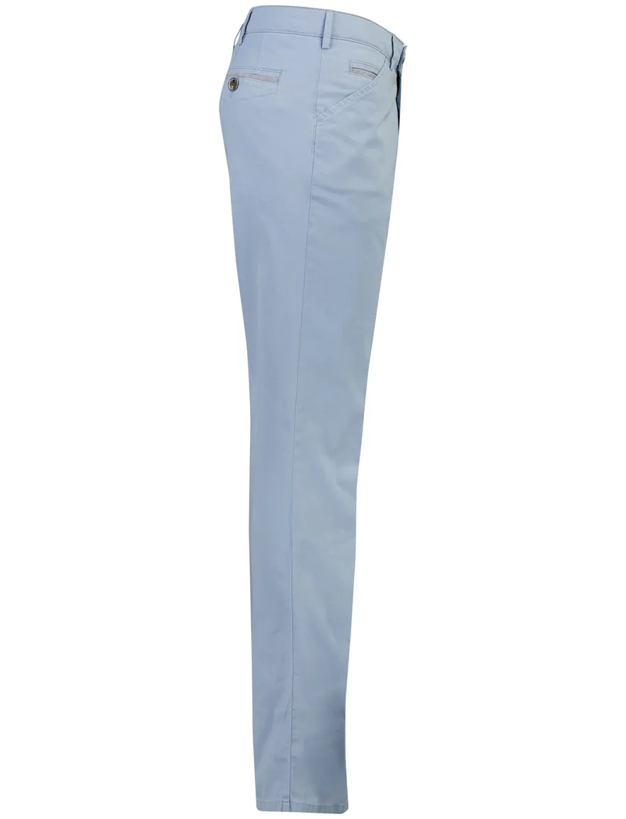 Meyer Chicago pantalon lichtblauw flatfront
