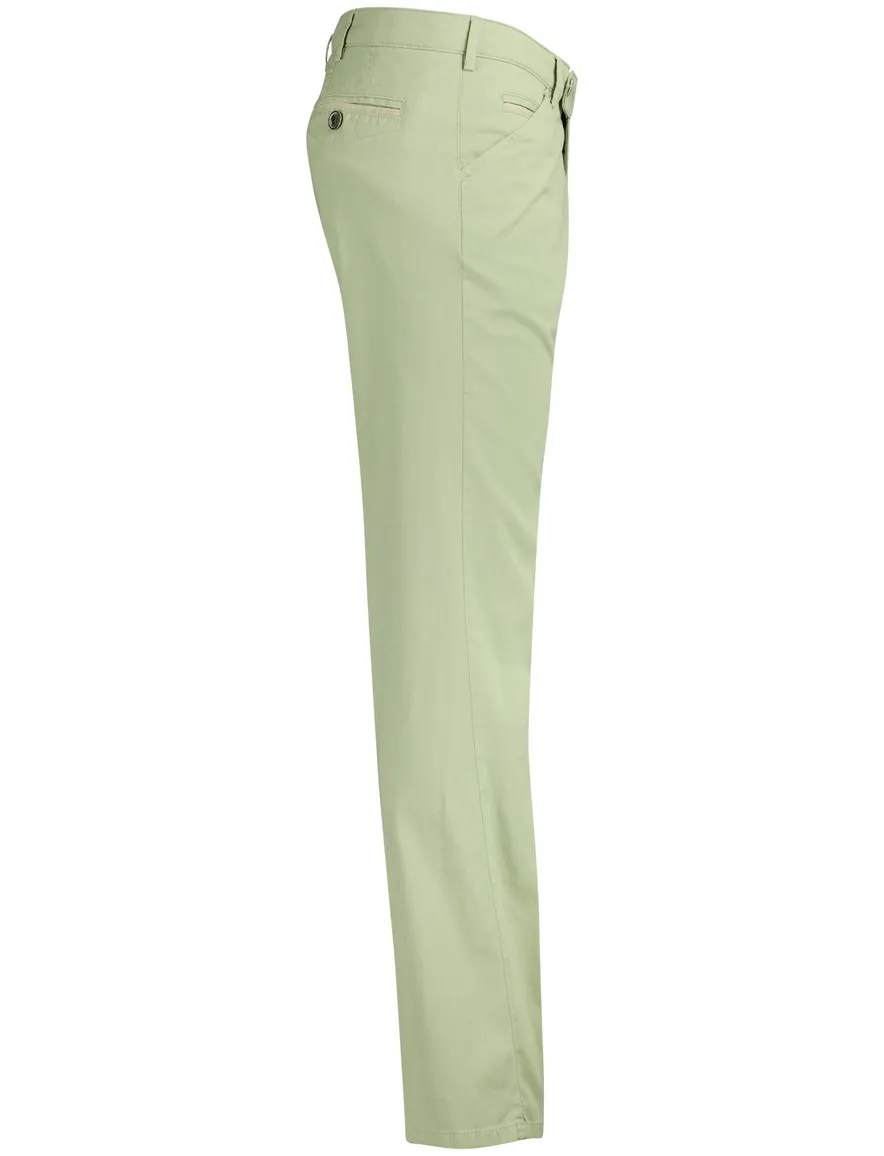 Meyer Chicago groene pantalon normale fit