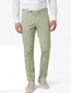 Pantalon Meyer Chicago groen normale fit flatfront