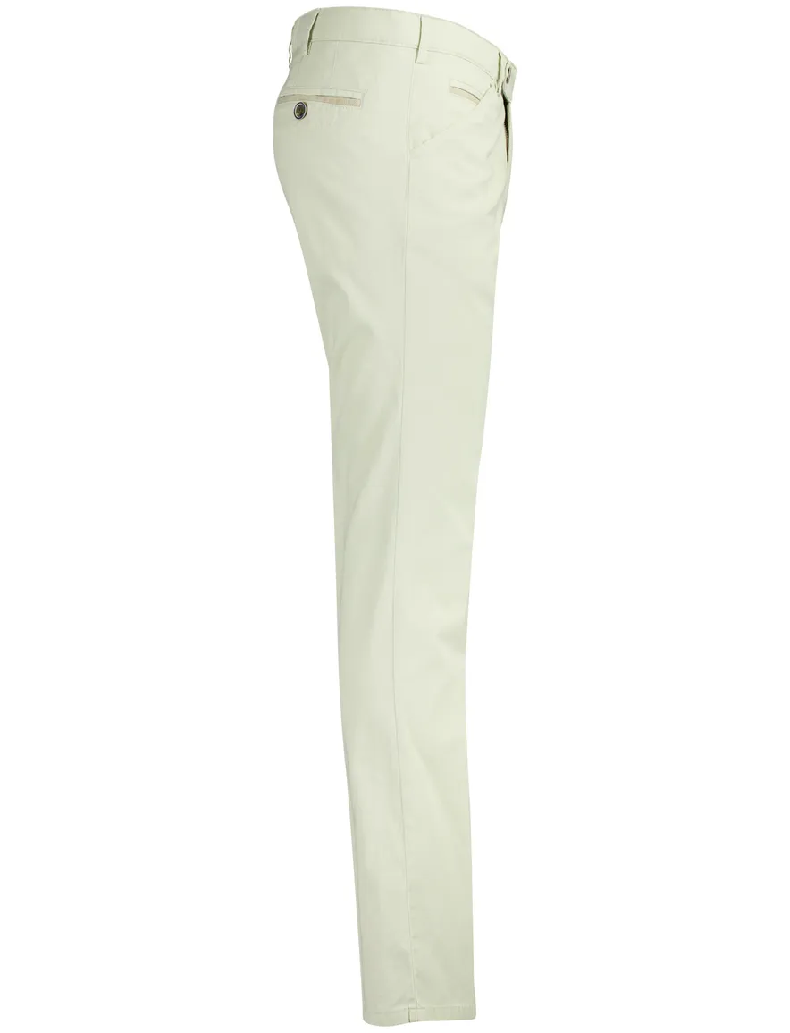 Meyer Chicago creme pantalon flatfront model