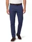 Blauwe pantalon flatfront model Meyer normale fit
