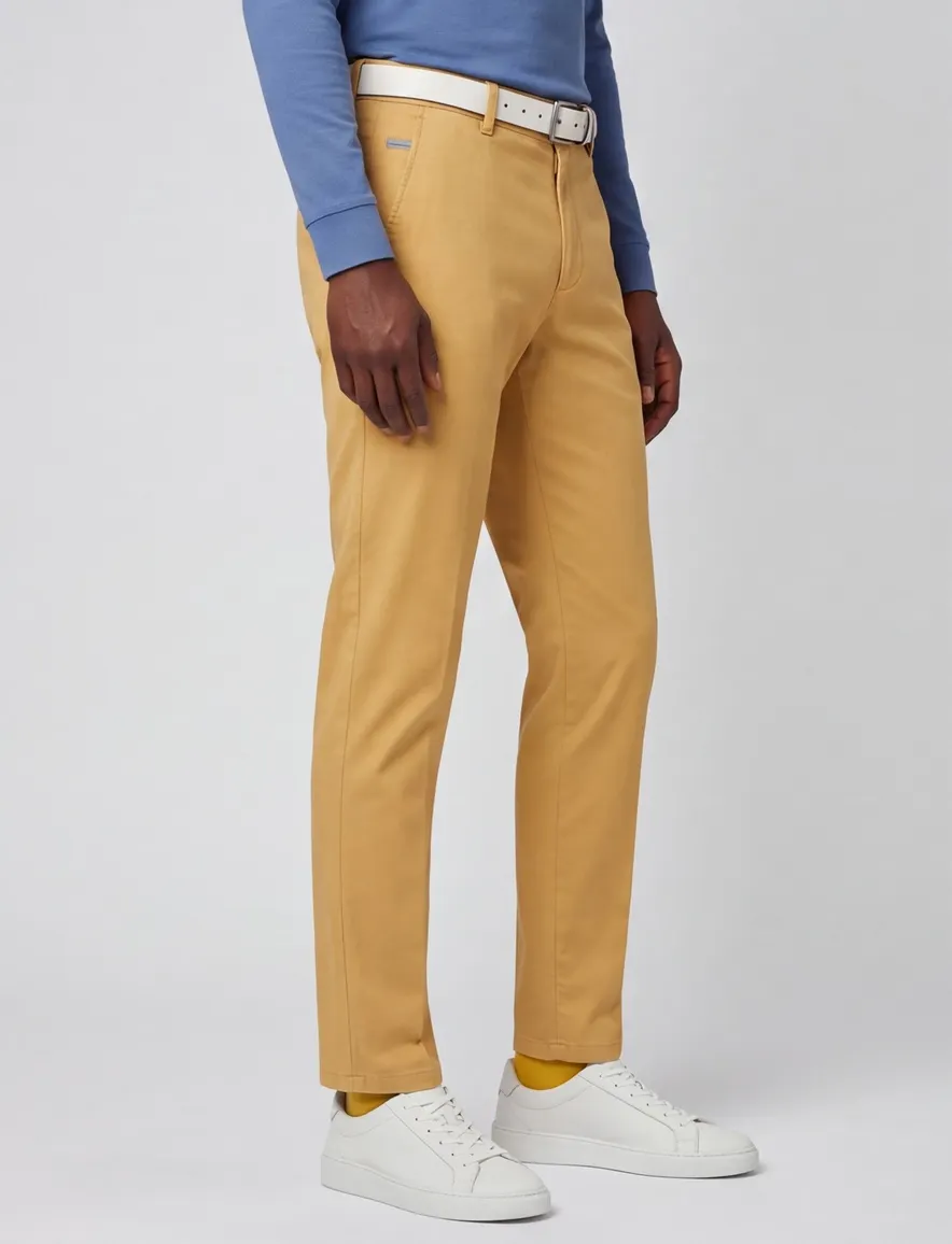 Pantalon chino donkerblauw Meyer