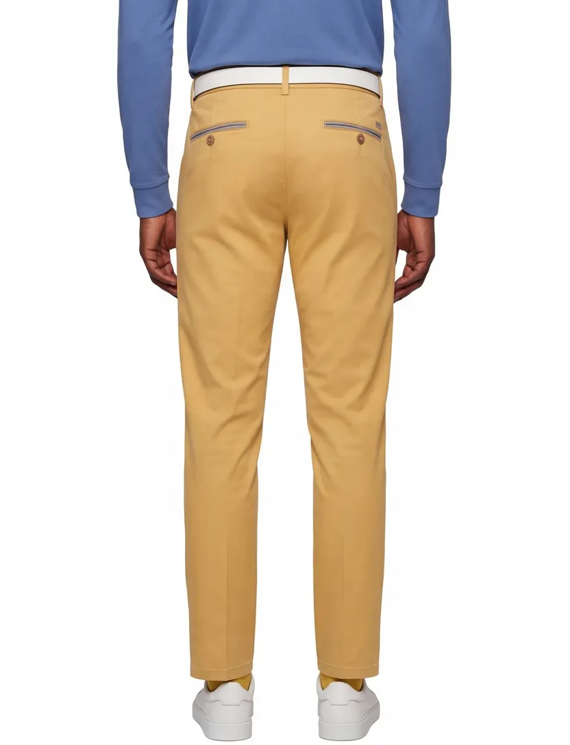 Pantalon chino Meyer donkerblauw