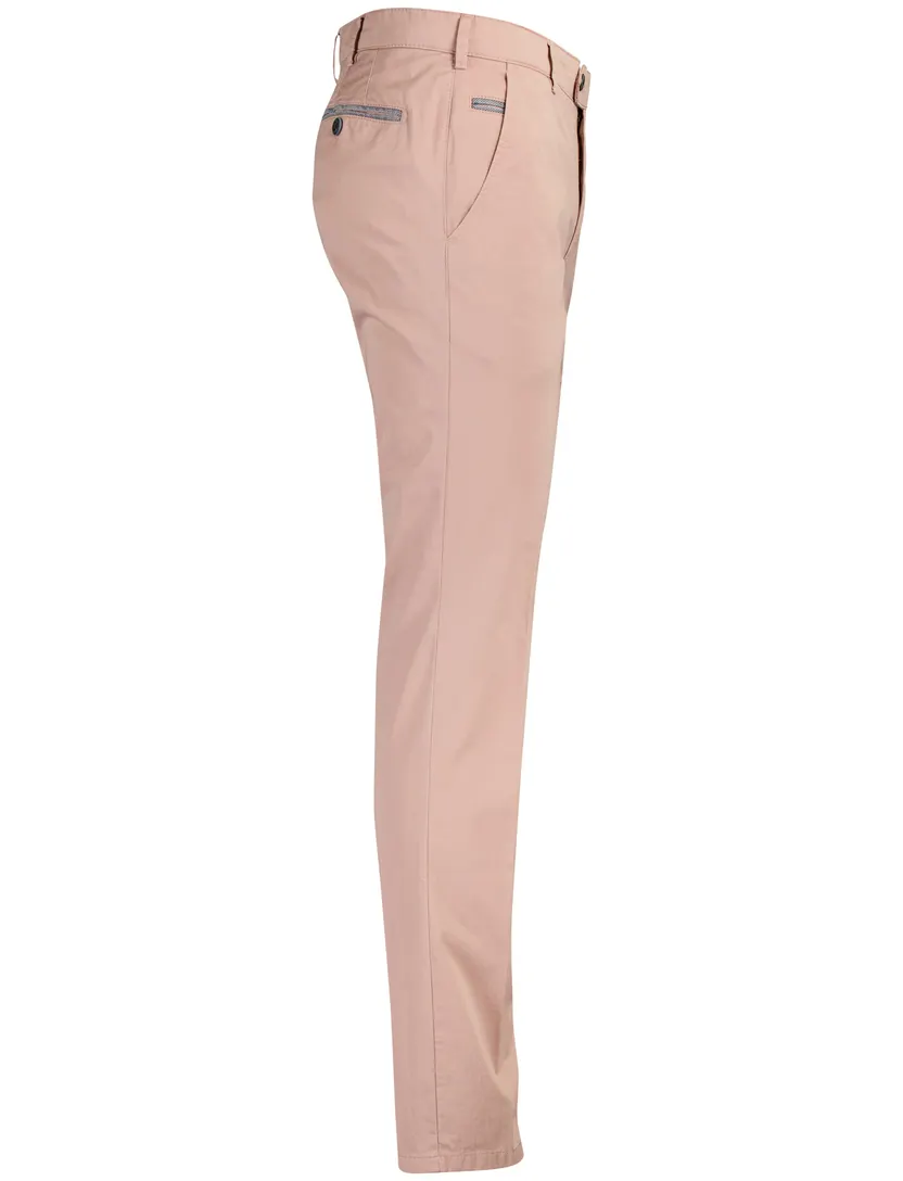 Meyer Bonn broek roze katoen normale fit