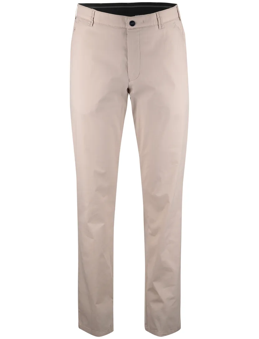 Pantalon flatfront model Meyer beige normale fit