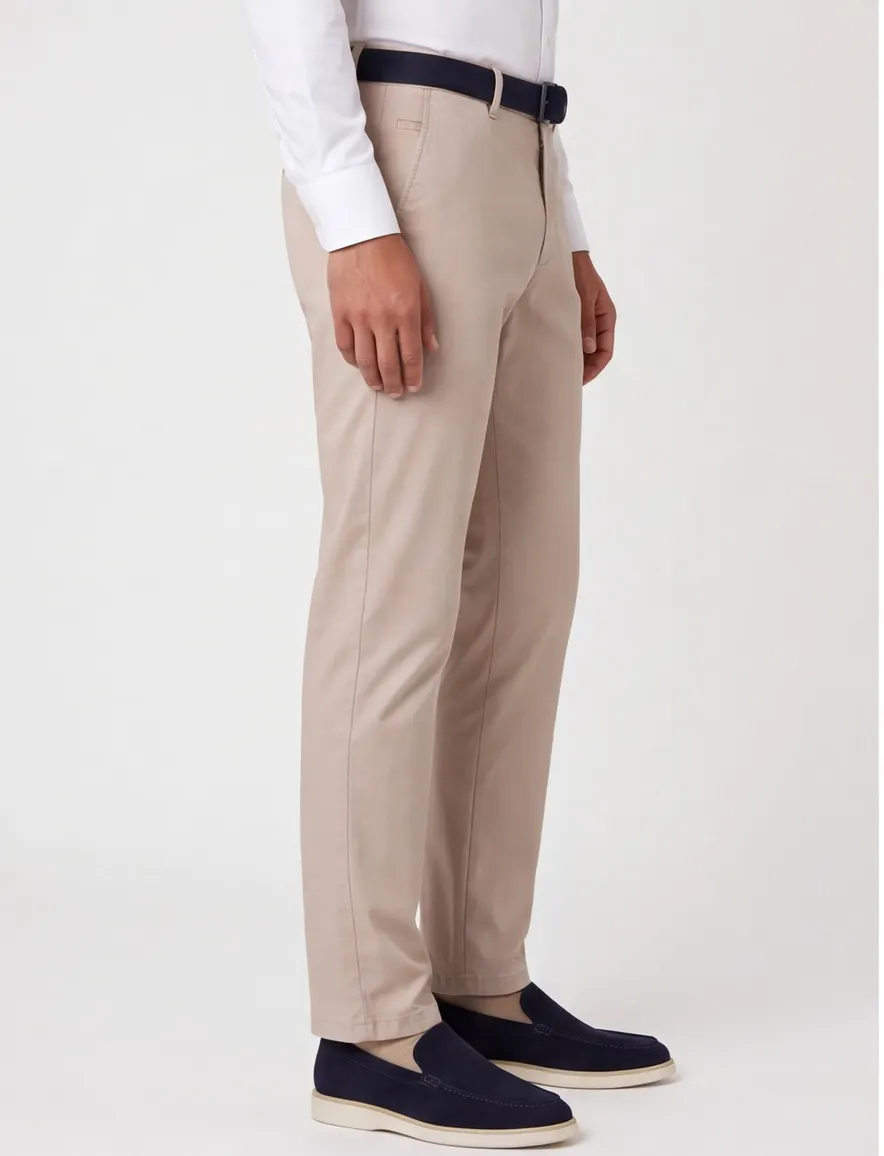 Meyer Pantalon chino beige Bonn