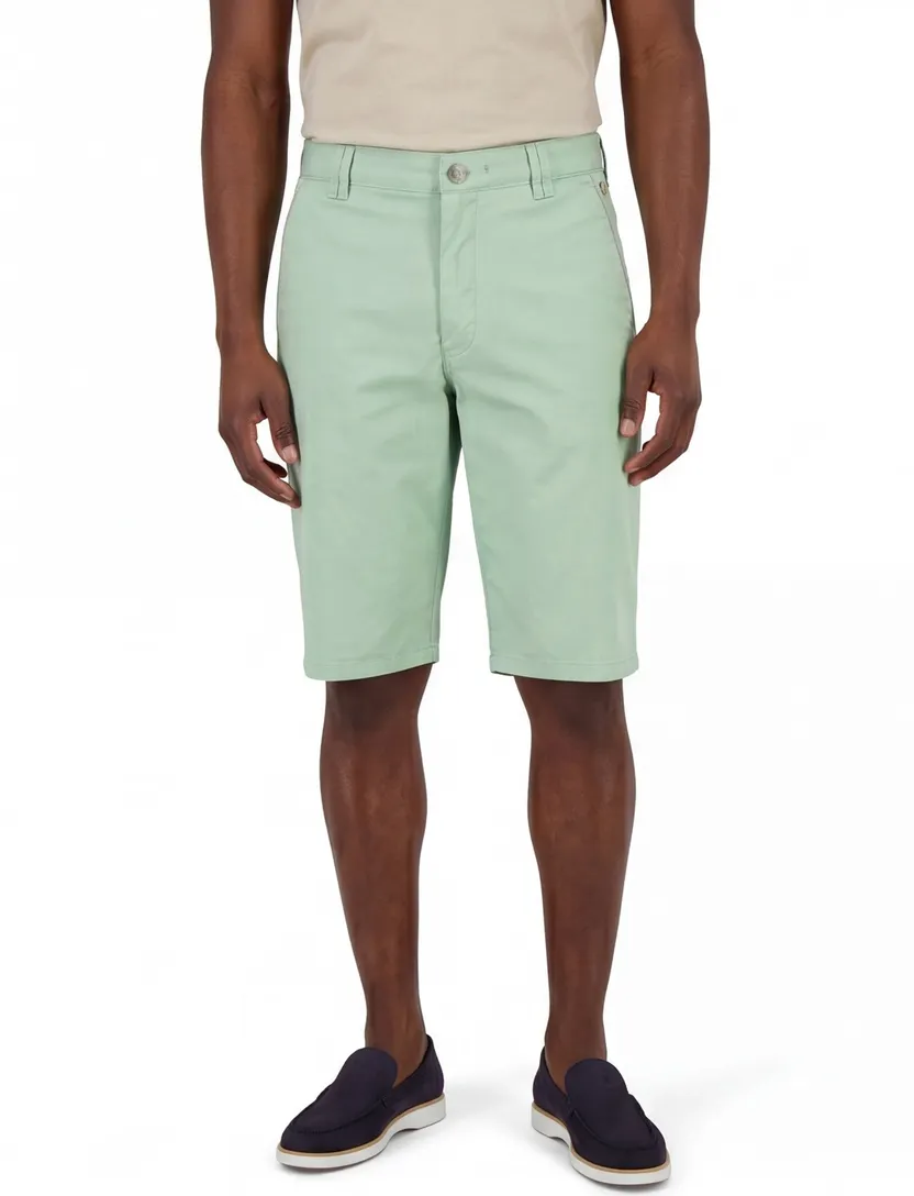 Korte broek groen Meyer B-palma normale fit