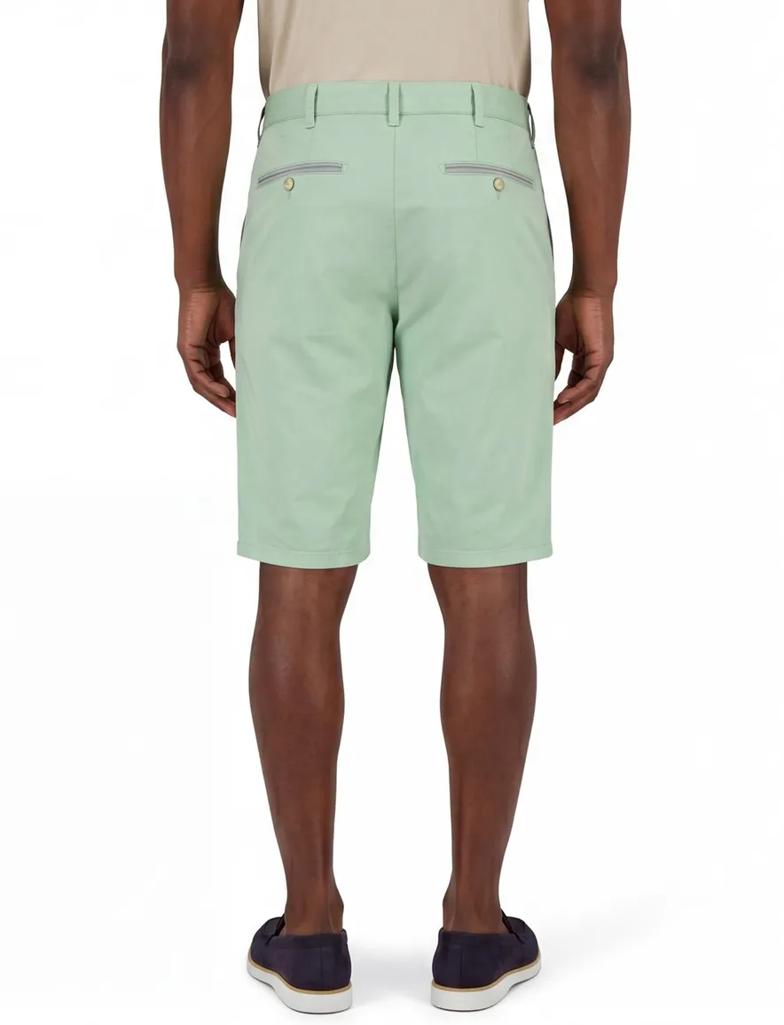 Meyer B-Palma Bermuda pastel groen