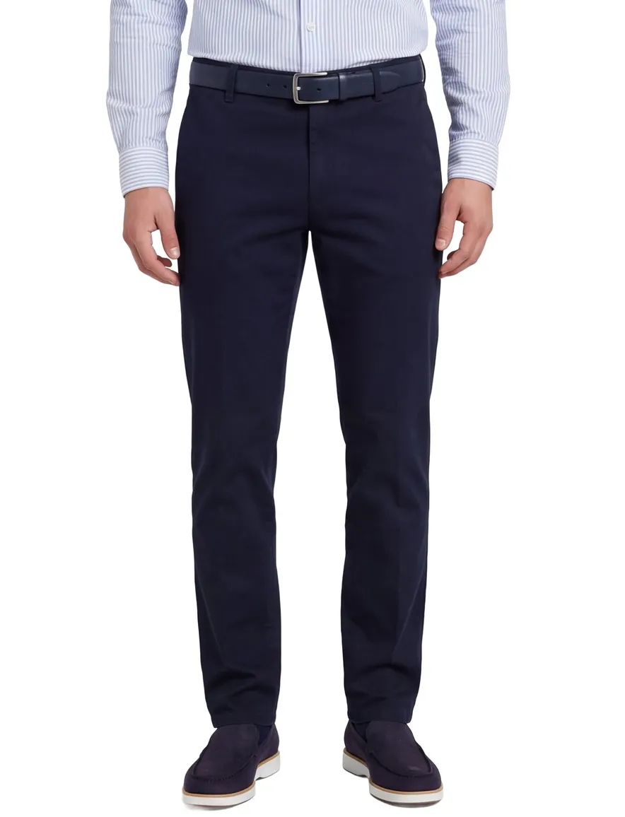 Meyer Oslo broek donkerblauw normale fit