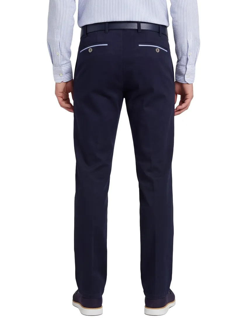 Broeken Meyer Oslo donkerblauw