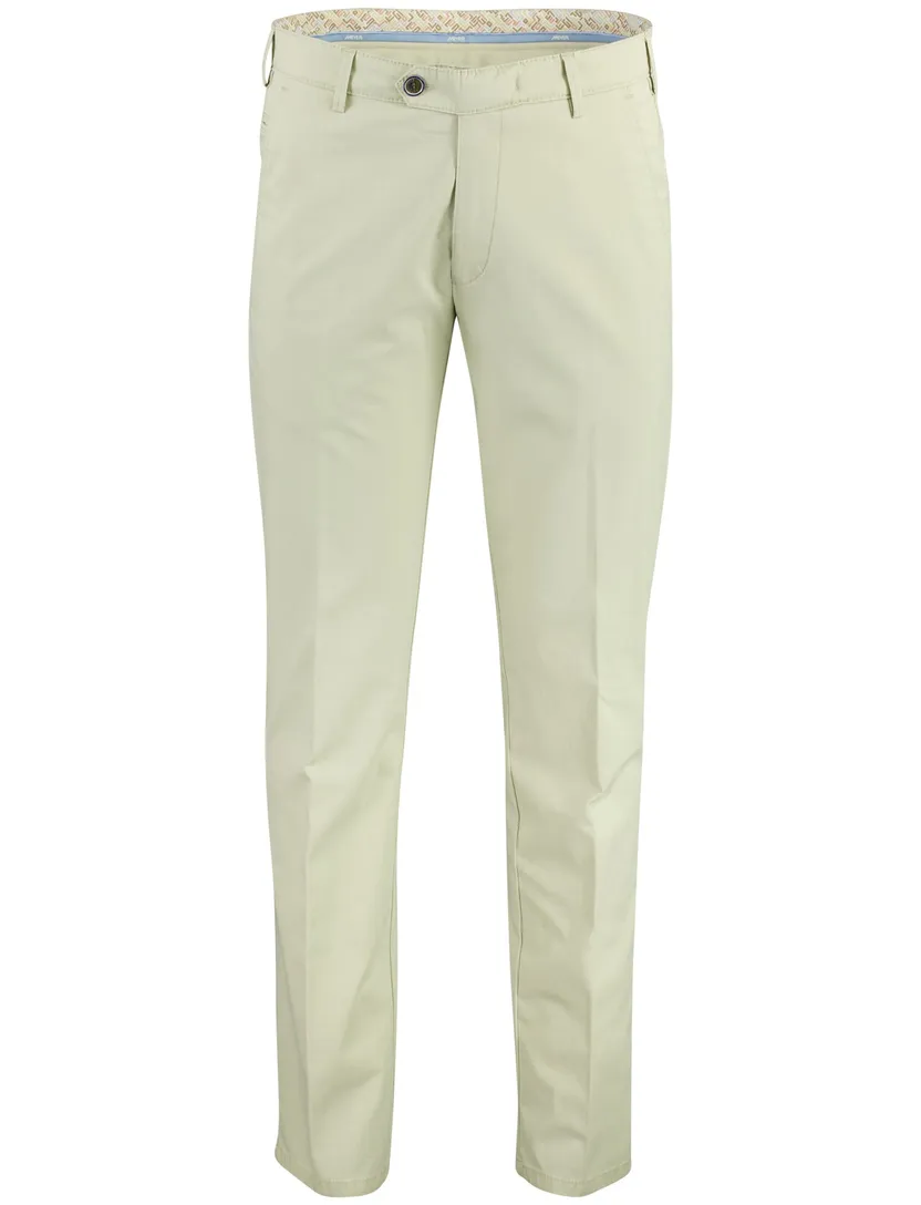 Pantalon Meyer Bonn creme flatfront model