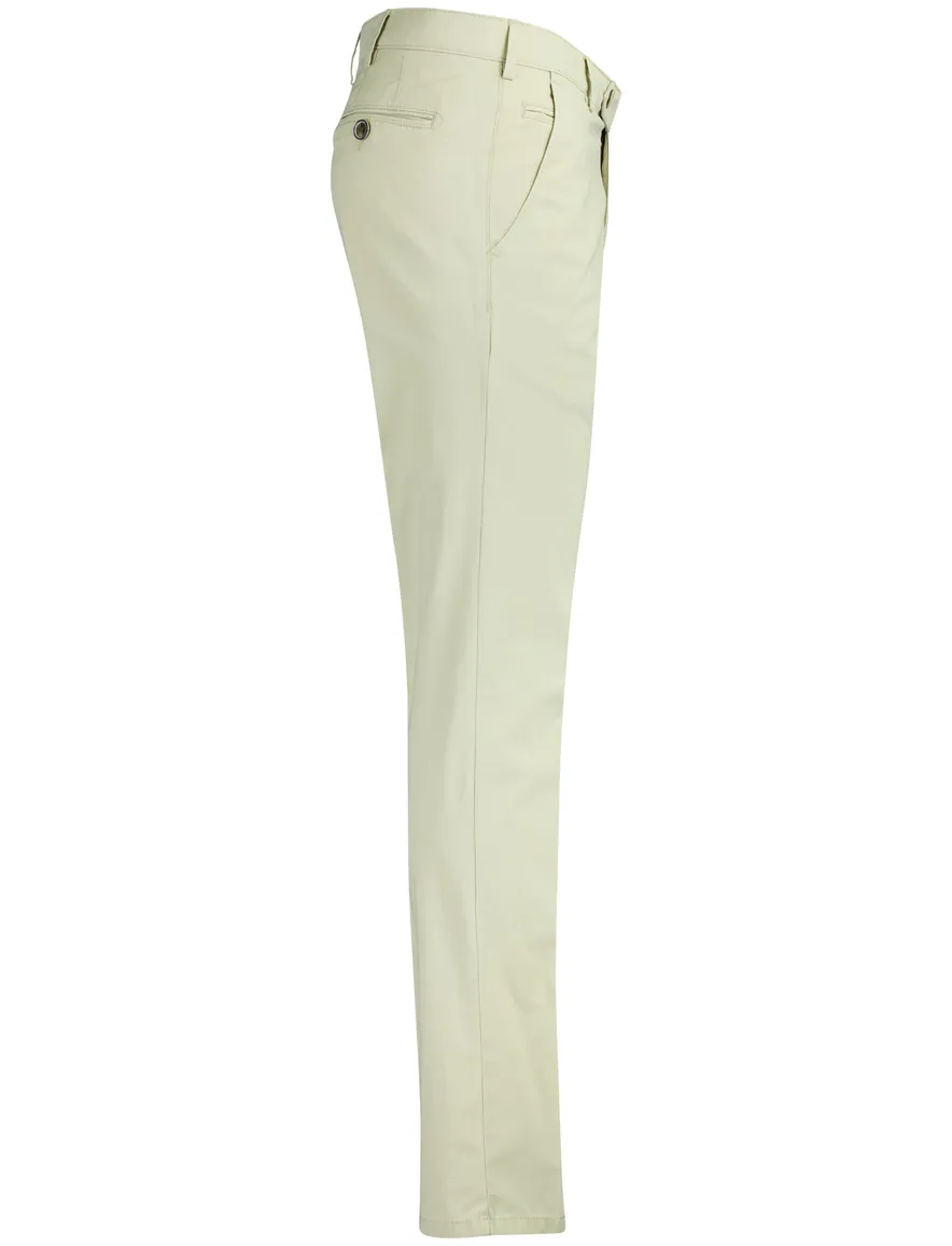 Meyer creme flatfront model pantalon normale fit