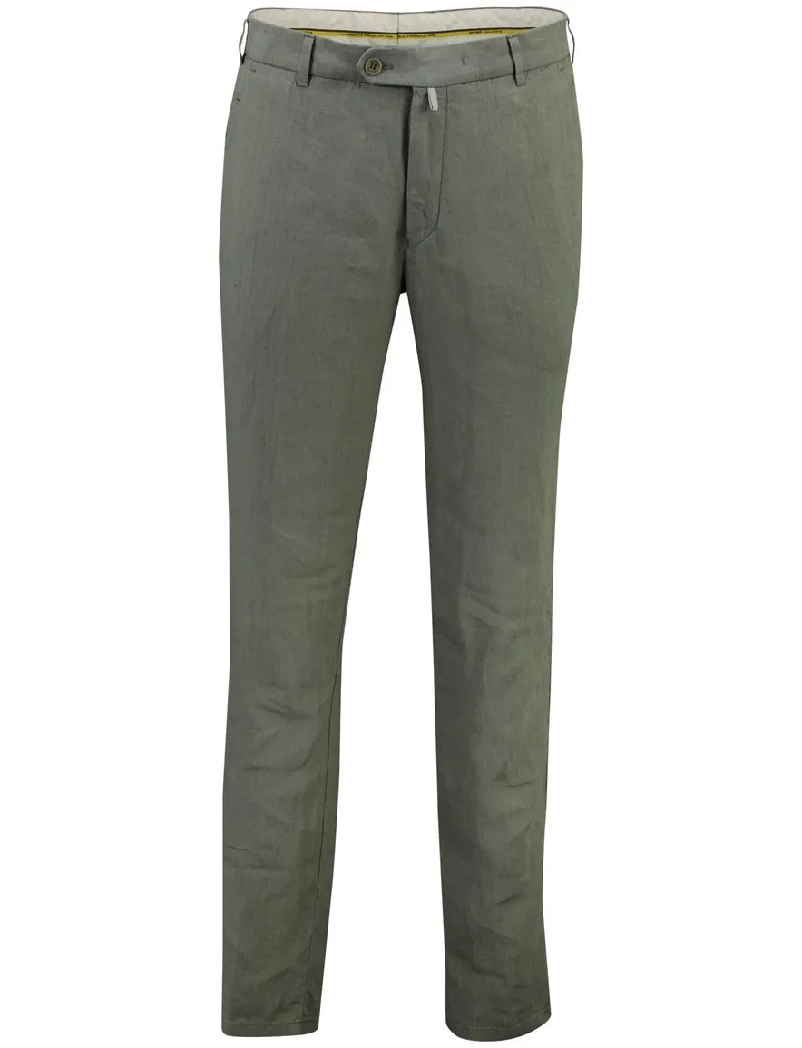 Meyer Pantalon chino Bonn groen