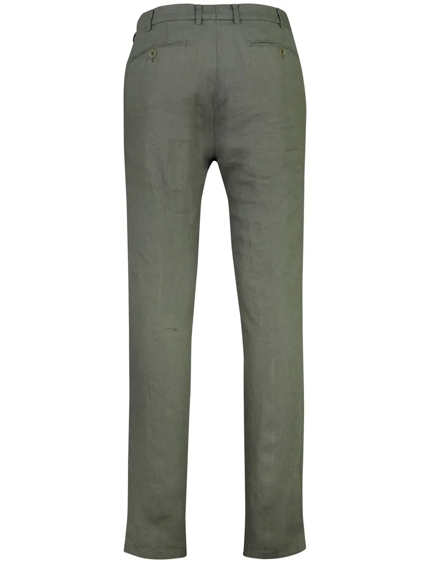 Meyer Pantalon chino Bonn groen