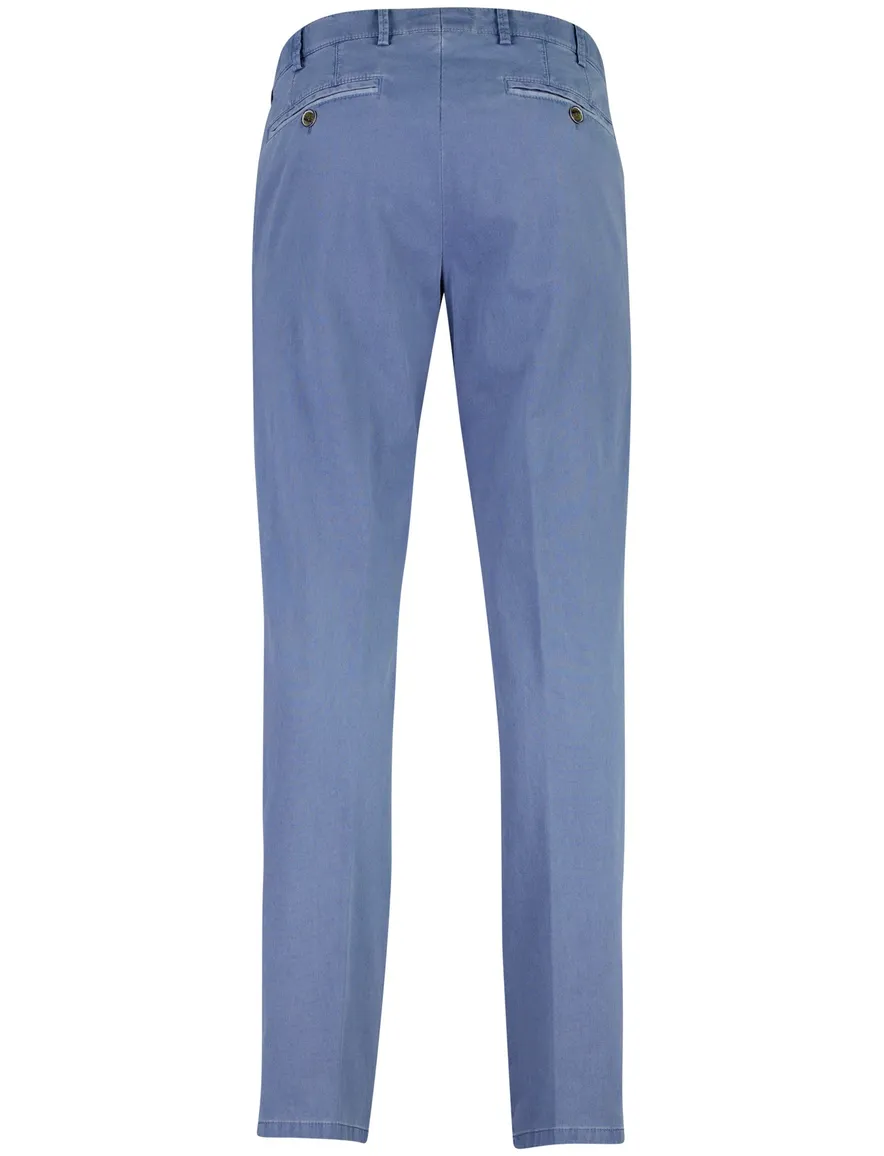 Broeken Meyer Oslo blauw normale fit