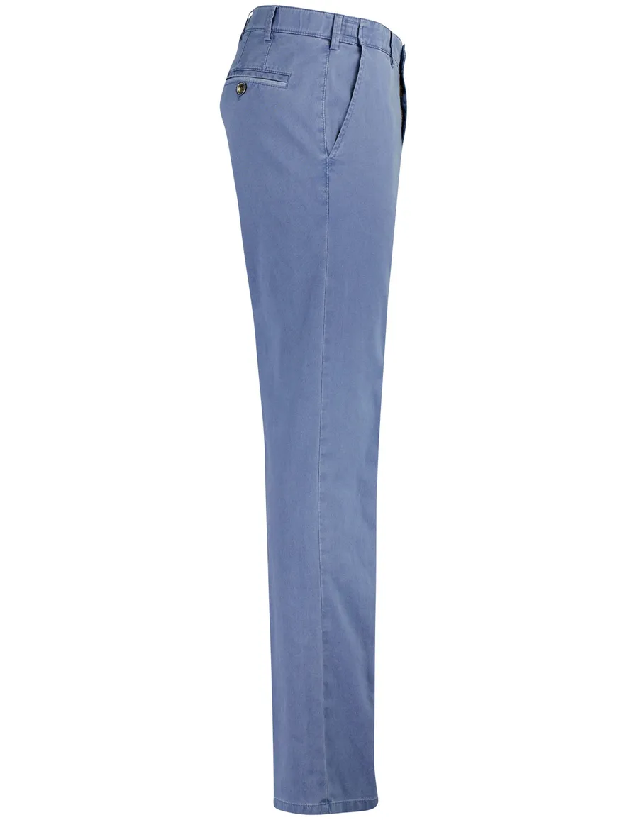 Broeken Meyer Oslo blauw normale fit