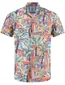 A Fish Named Fred overhemd multicolor print