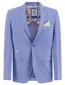 A Fish Named Fred blauw colbert slim fit