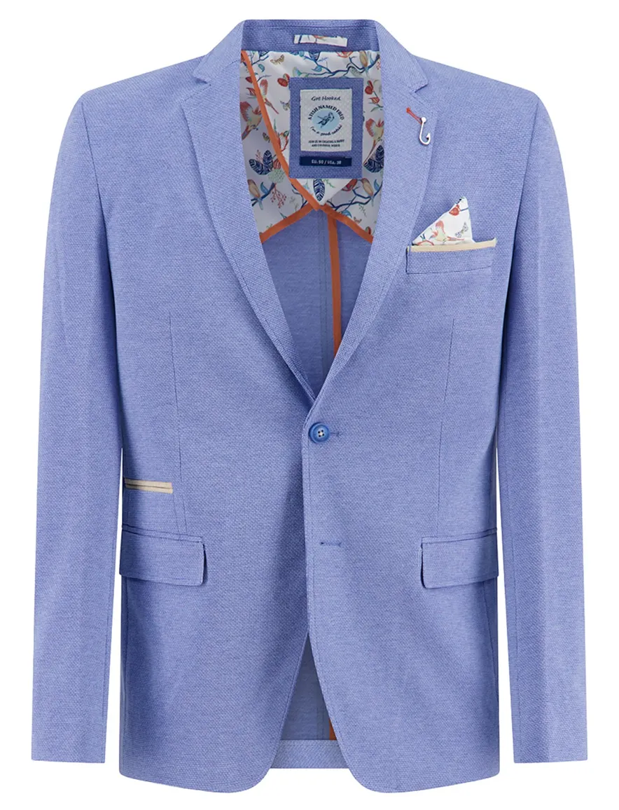 blauw colbert A Fish Named Fred pique