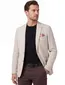 beige gestreept colbert A Fish Named Fred slim fit